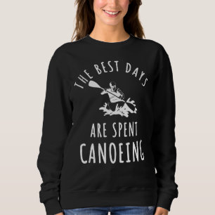 Sudadera Canoeing Canoe Kayak Lake Paddler Rowing Sport Cre