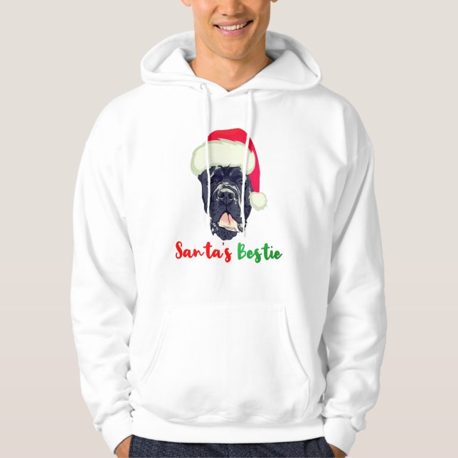 Sudadera Cañón Corso Navidades Santa familia Bestie Pajama (Anverso)