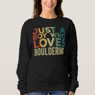 Sudadera Cañón de rocas de roca de Bouldern