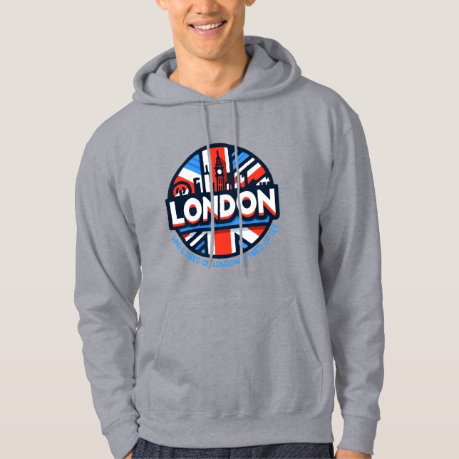 Sudadera Cansado de Londres (Anverso)