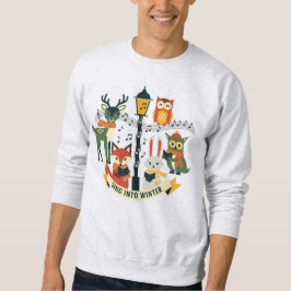 Sudadera Canta en Invierno (1) Coro de Bosque Arte