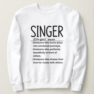 Sudadera Cantante