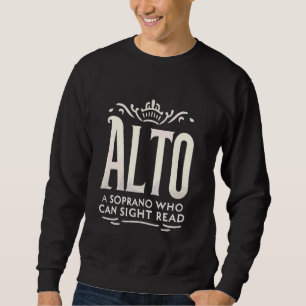 Sudadera Cantante de Alto Rango Vocal Vocalista Voz Cantand