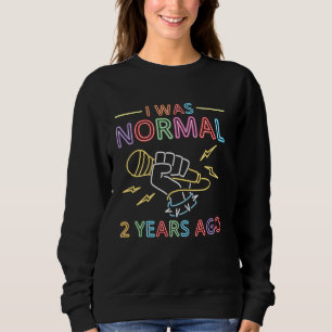 Sudadera Cantante de Karaoke Años 80 Retro Vintage Era Norm