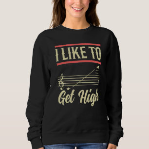 Sudadera Cantante de ópera divertido que me gusta hacer que
