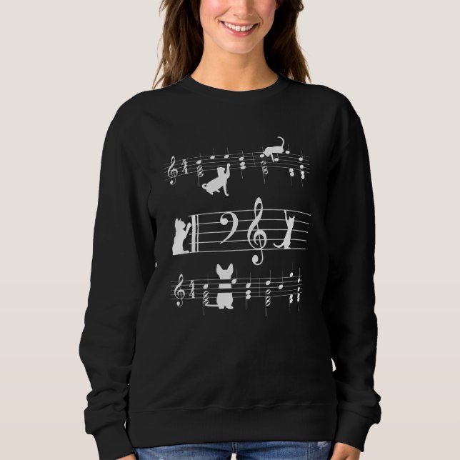 Sudadera Cantante musical Chöre Choral Ladder Ca (Anverso)