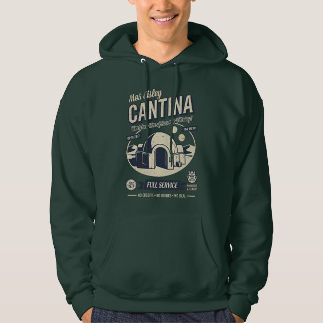 Sudadera Cantina de Mos Eisley Bar de Servicio Completo (Anverso)