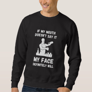 Sudadera Cantinero Si Mi Boca No Bar Trabajador Mixólogo