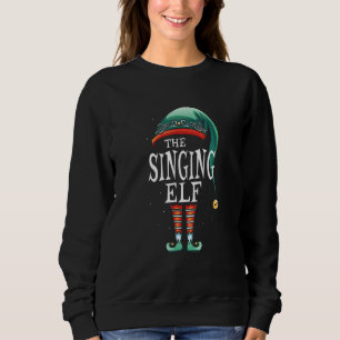 Sudadera Canto Elf Costume Matar Niños Chicas Hombres W