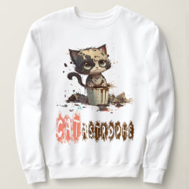 Sudadera "Caos gatito más catastrófico"