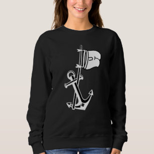 Sudadera Capacidad Ancla de Barco Capitán