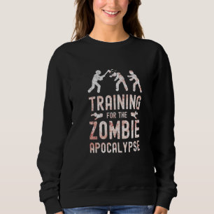 Sudadera Capacitación Para Zombis Zombies Con Apocalipsis Z