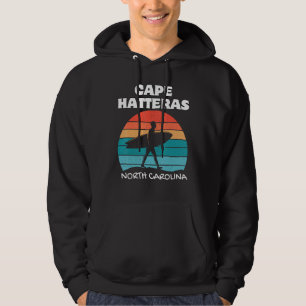 SUDADERA CAPE HATTERAS NORTE CAROLINA SURF VINTAGE SUNSET S