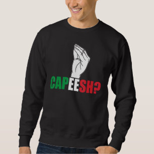Sudadera Capeesh Italiano Roots Italia Cultura
