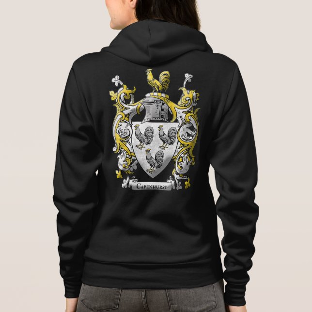 Sudadera Capenhurst Coat of Arms Women's Hoodie (Reverso)