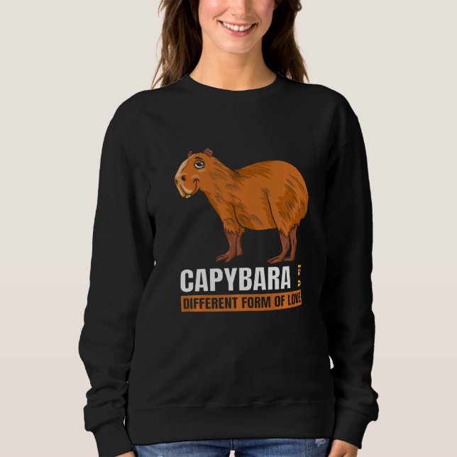 Sudadera Capibara animal (Anverso)