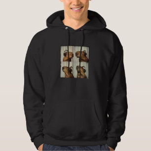 Sudadera Capibara En Los Auriculares Aburrido Autismo Del T