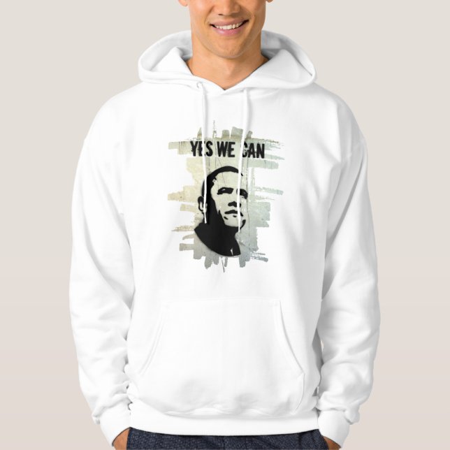 Sudadera Capilla de Barack Obama (ambos lados) (Anverso)