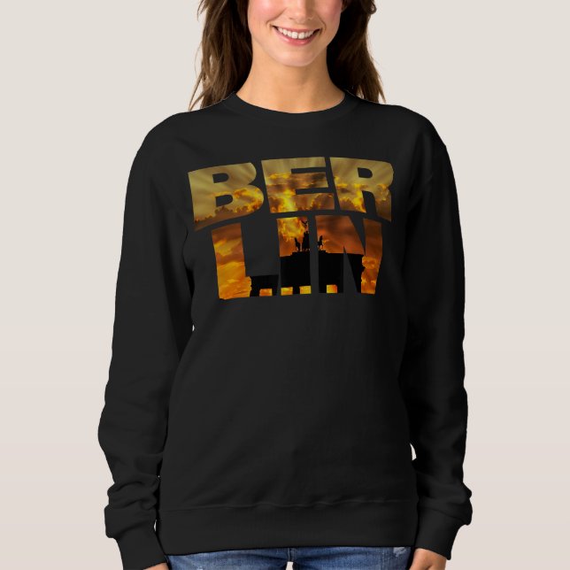 Sudadera Capital de Alemania Berlín (Anverso)