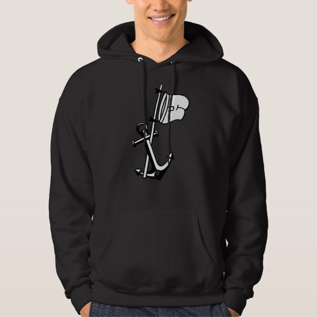 Sudadera Capitán Ancla de Barco (Anverso)