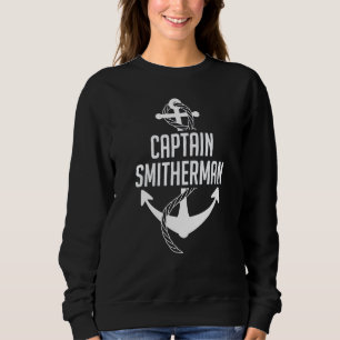 Sudadera Capitán Barco Navegante Navegación Anillo Náutico