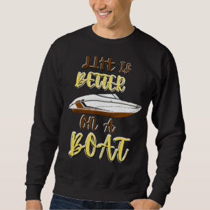 Sudadera Capitán Bote del capitán del barco de la regatón