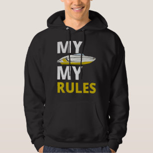 Sudadera Capitán Bote del capitán del barco de la regatón
