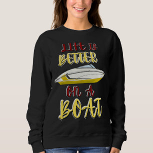 Sudadera Capitán Bote del capitán del barco de la regatón