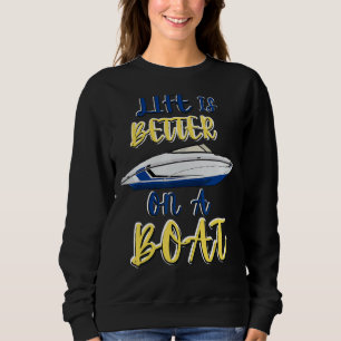 Sudadera Capitán Bote del capitán del barco de la regatón