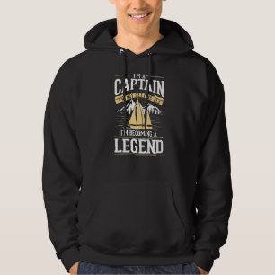 Sudadera Capitán de barco de vela capitán de barco de vela