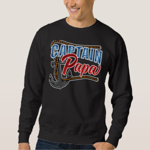 Sudadera Capitán de hombres Papa Mariner Dad Bote