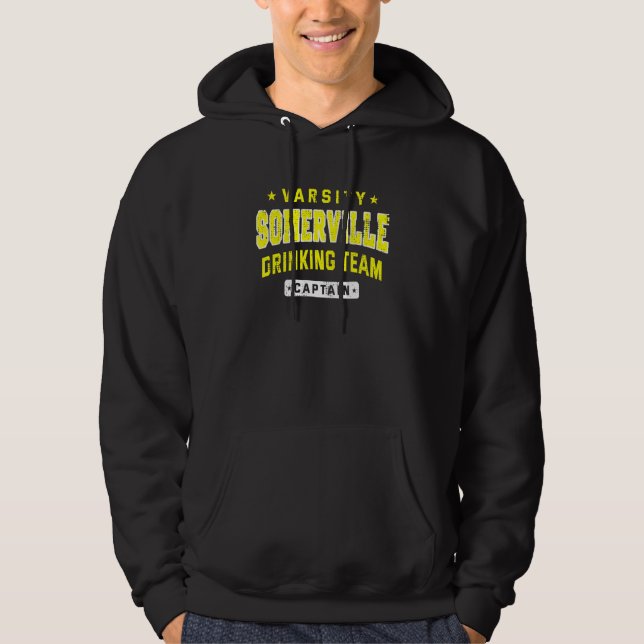 Sudadera Capitán de la cerveza del equipo de bebida de Some (Anverso)