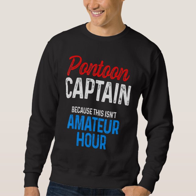 Sudadera Capitán de pontón Vela Marinero 4 (Anverso)