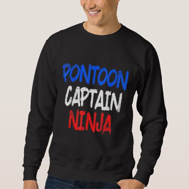 Sudadera Capitán de pontón Vela Navegador 5 (Anverso)