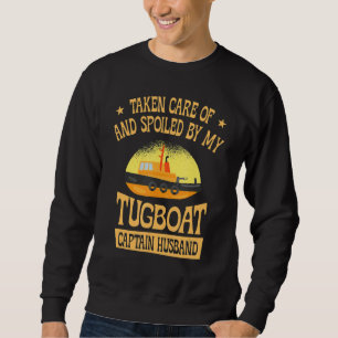 Sudadera Capitán de remolcador Naval Tug Propietario de bot