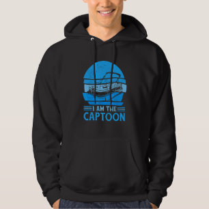 Sudadera Capitán De Tritón Capitán Pontoon Capitán Soy El C