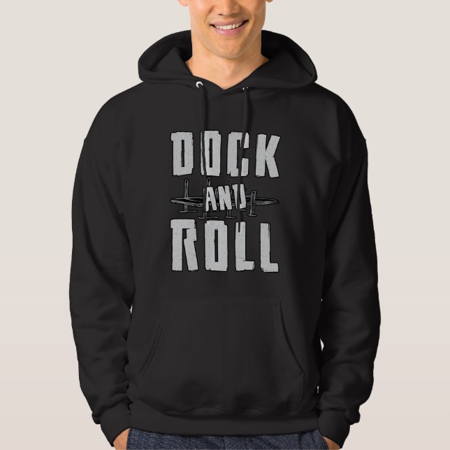 Sudadera Capitán De Vela De Vela De Dock Y Rollito (Anverso)