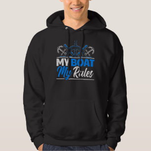 Sudadera Capitán de velero navegando mi barco mis reglas 2