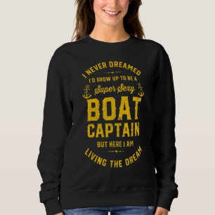 Sudadera Capitán del barco Propietario del barco