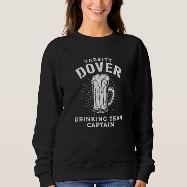 Sudadera Capitán del equipo de bebida de Dover Cerveza   be (Anverso)