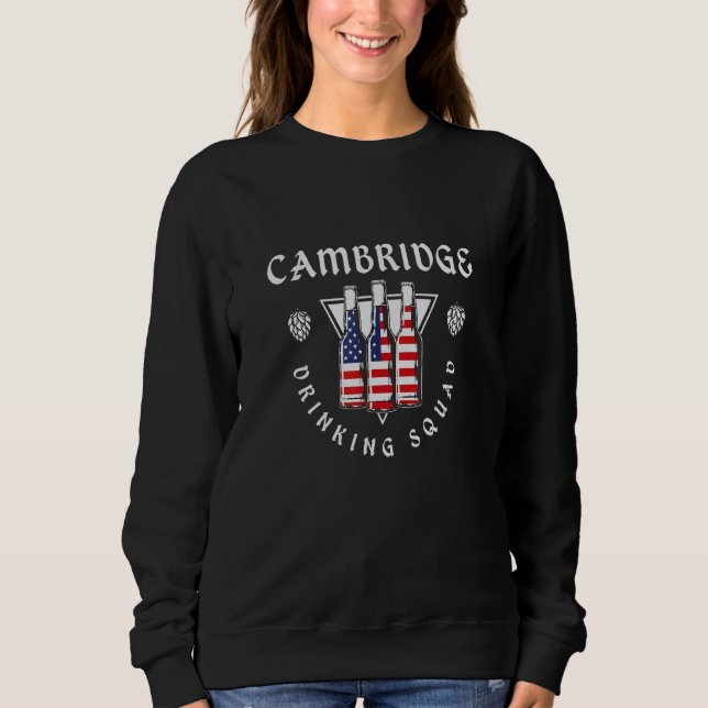 Sudadera Capitán del equipo de bebidas de Cambridge (Anverso)