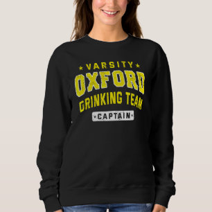 Sudadera Capitán del equipo de bebidas de Oxford Beer Craft