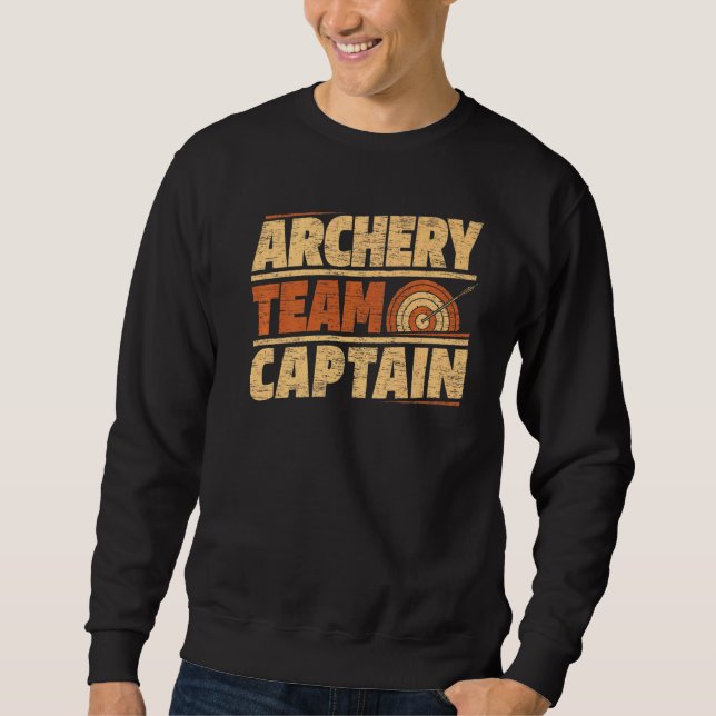Sudadera Capitán del equipo de tiro al arco Bowman Bow Arro (Anverso)