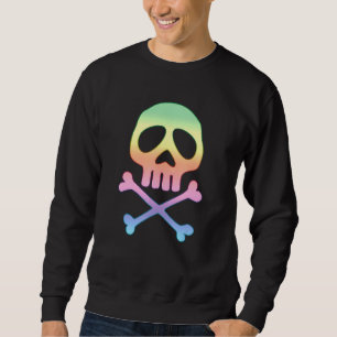 Sudadera Capitán del Pirata Skull Space Crossbone Halloween