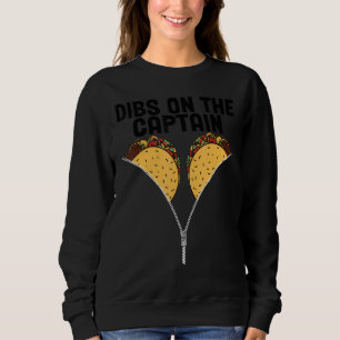 Sudadera Capitán Esposa se mete en el Capitán Gorra Anchor