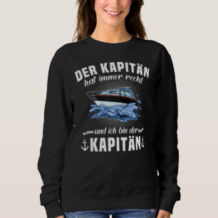 Sudadera Capitán Hombres Gorra Derecha Deportes Diversión S
