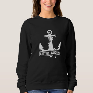 Sudadera Capitán Impresionante Barco de Vela Navegando Barc
