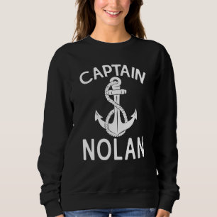 Sudadera Capitán Nolan Embarcación Barco Yate Ancla