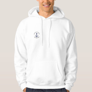 Sudadera Capitán personalizado Nombre Bote Nautical Anchor