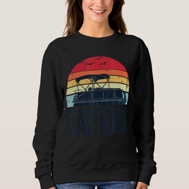 Sudadera Capitán Pontón Capitán Bote Patines D (Anverso)